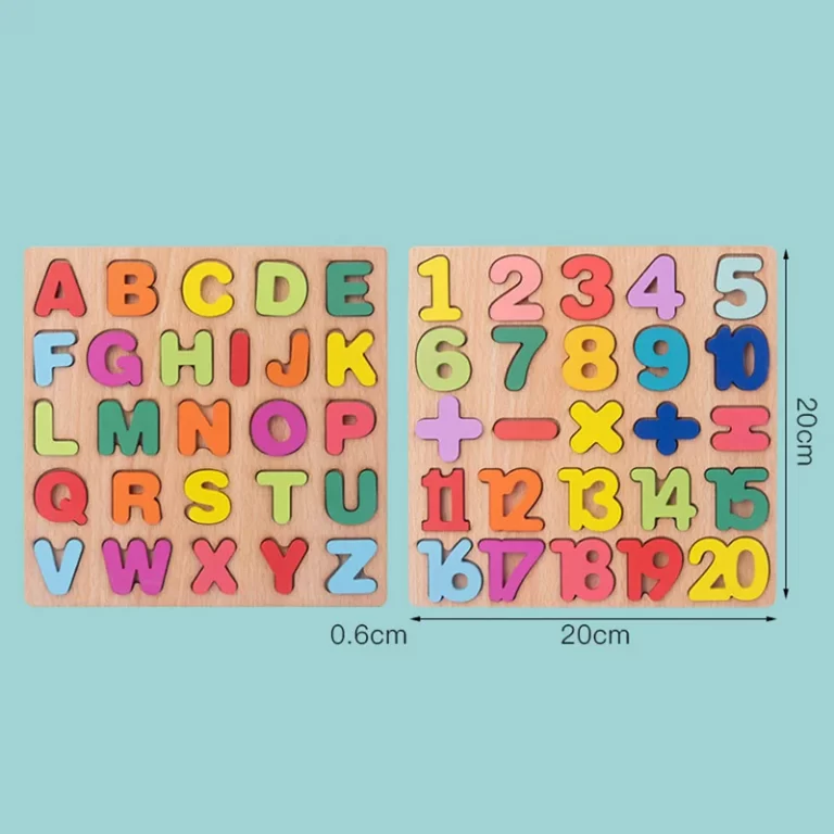 Puzzle éducatif montessori 6