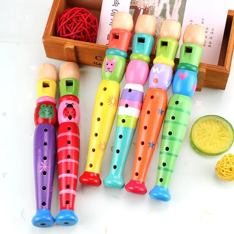 Flute en bois bebe 4